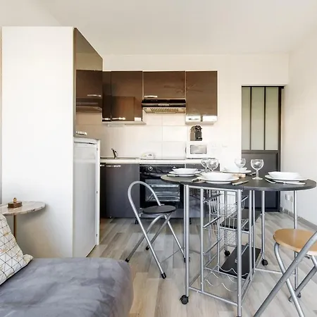 Lägenhet Coco - Beau 2 P Climatise Wifi Terrasse Piscine Antibes